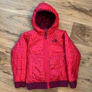 The North Face Little Girls Reversible Jacket.